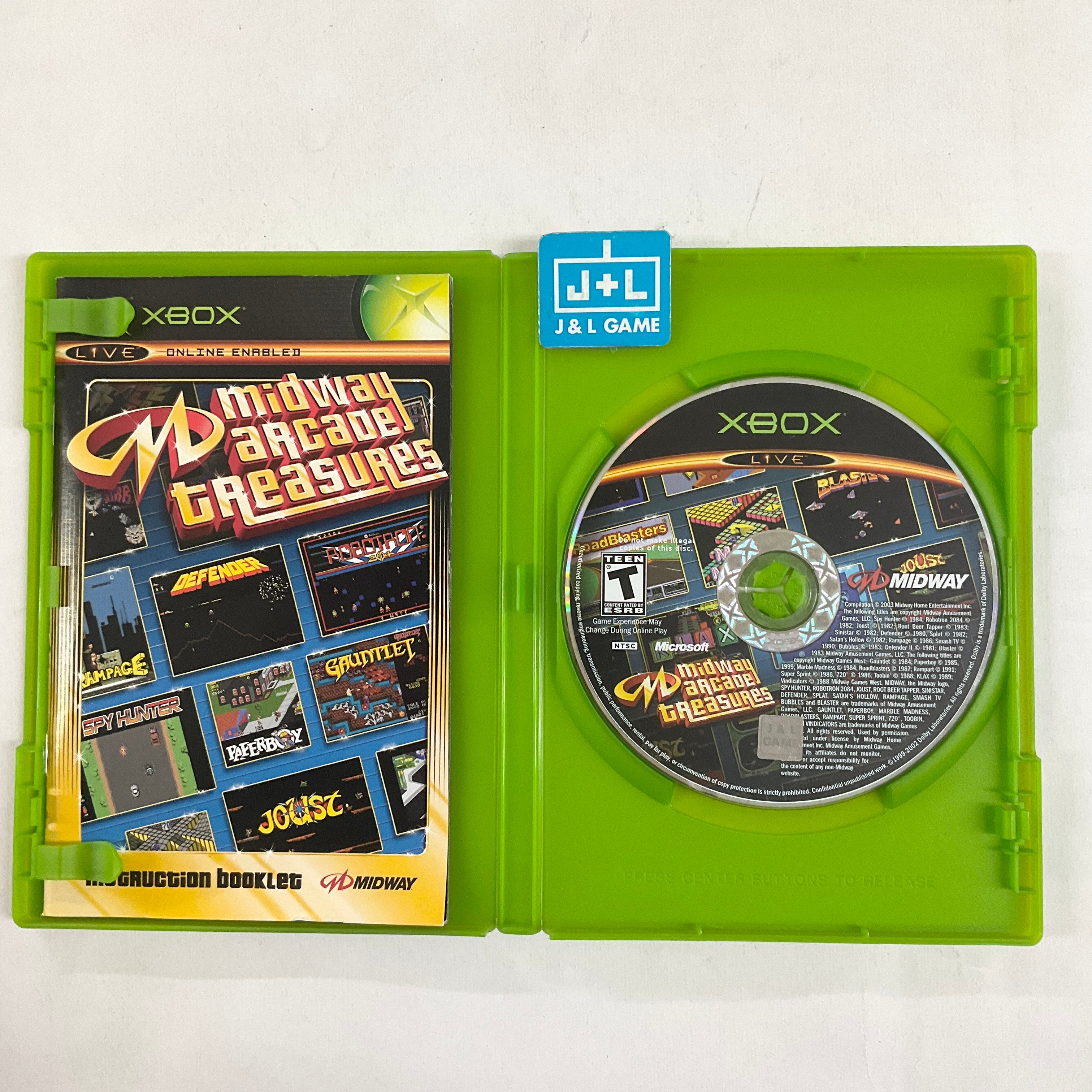 Midway Arcade Treasures - (XB) Xbox [Pre-Owned] Video Games Midway