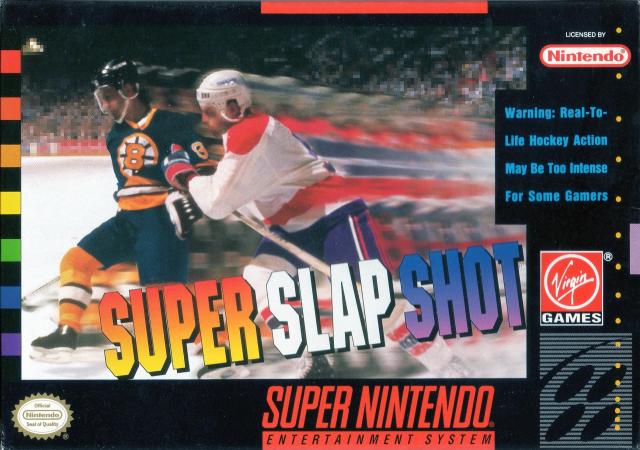 Super Slap Shot - (SNES) Super Nintendo [Pre-Owned] Video Games Virgin Games   