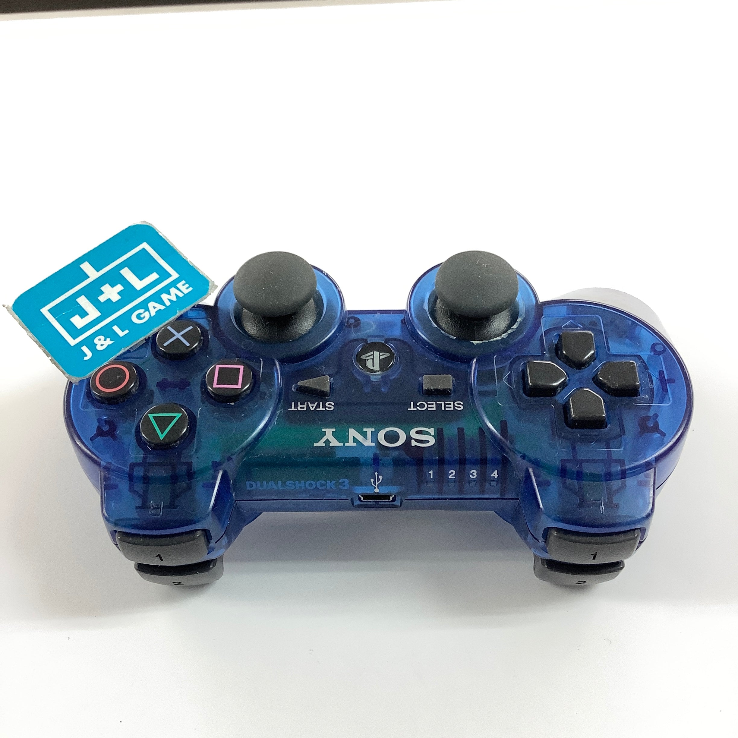 SONY PlayStation 3 DualShock Wireless Controller (Clear Blue) - (PS3) PlayStation 3 [Pre-Owned] Accessories SONY