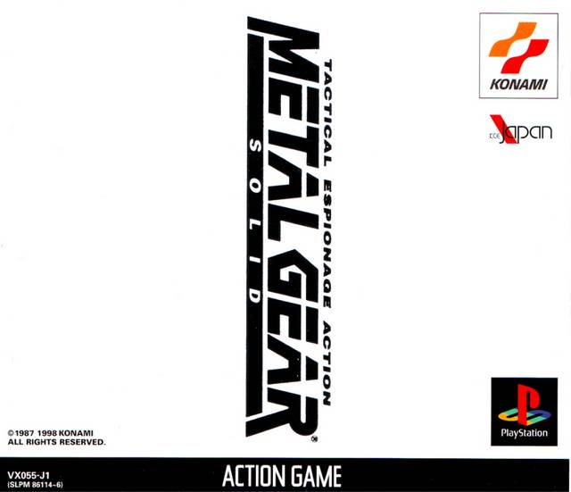 Metal Gear Solid - (PS1) PlayStation 1 [Pre-Owned] (Japanese