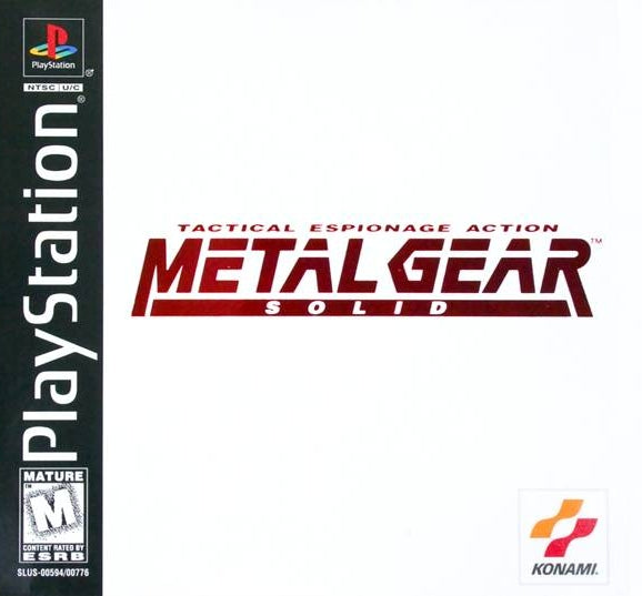 Metal Gear Solid - (PS1) PlayStation 1 [Pre-Owned] Video Games Konami   