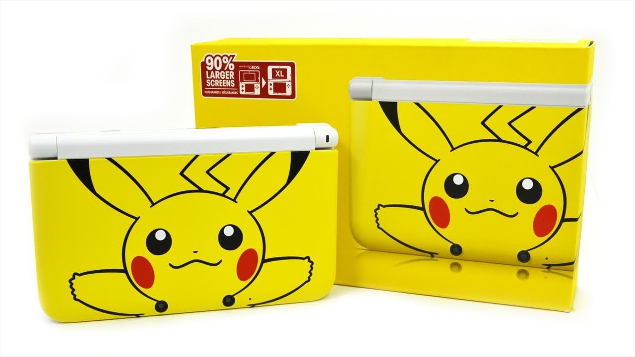 Nintendo 3DS XL Console (Yellow Pikachu Edition) - Nintendo 3DS [Pre-Owned] Consoles Nintendo