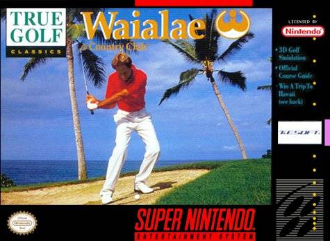 True Golf Classics: Waialae Country Club - (SNES) Super Nintendo [Pre-Owned] Video Games T&E Soft   