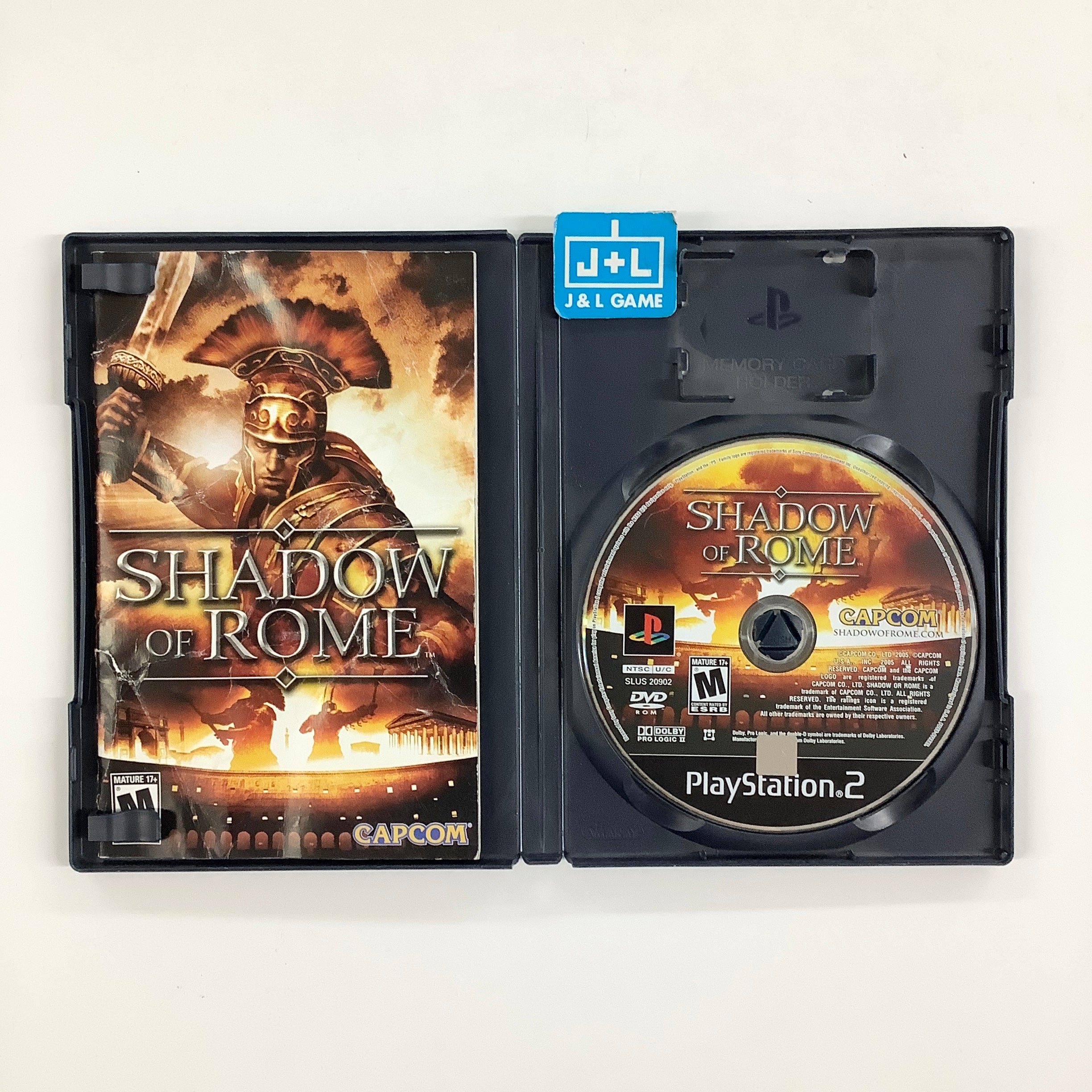Shadow of Rome - (PS2) PlayStation 2 [Pre-Owned] Video Games Capcom