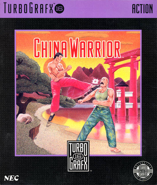 China Warrior - (TG16) TurboGrafx-16 [Pre-Owned] Video Games Hudson