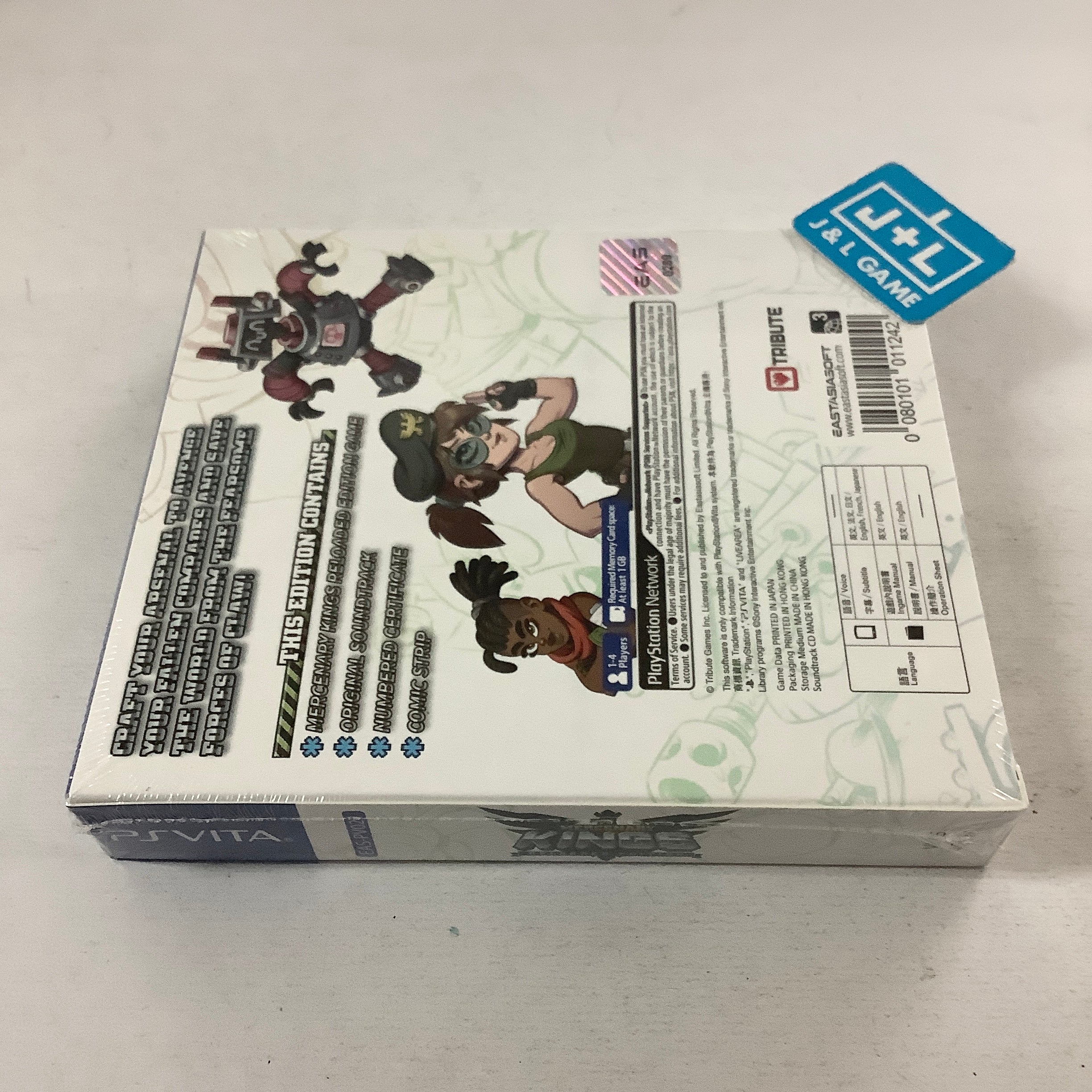 Mercenary Kings Reloaded Edition (Limited Edition) - (PSV) PlayStation Vita (Asia Import) Video Games EastAsiaSoft   