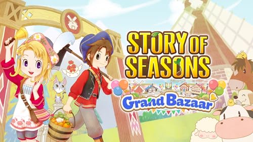 Story of Seasons Grand Bazaar (Premium Edition) - (NS2) Nintendo Switch 2 Video Games XSEED Games