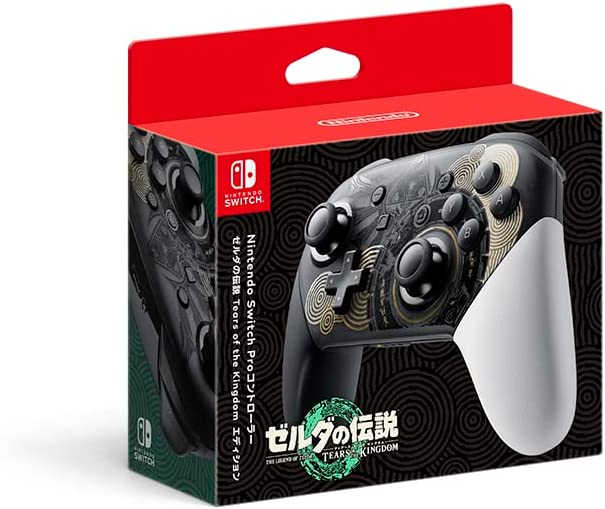 Nintendo Switch Pro Controller )The Legend of Zelda: Tears of the Kingdom Edition) - (NSW) Nintendo Switch (Japanese Import) Accessories Nintendo   