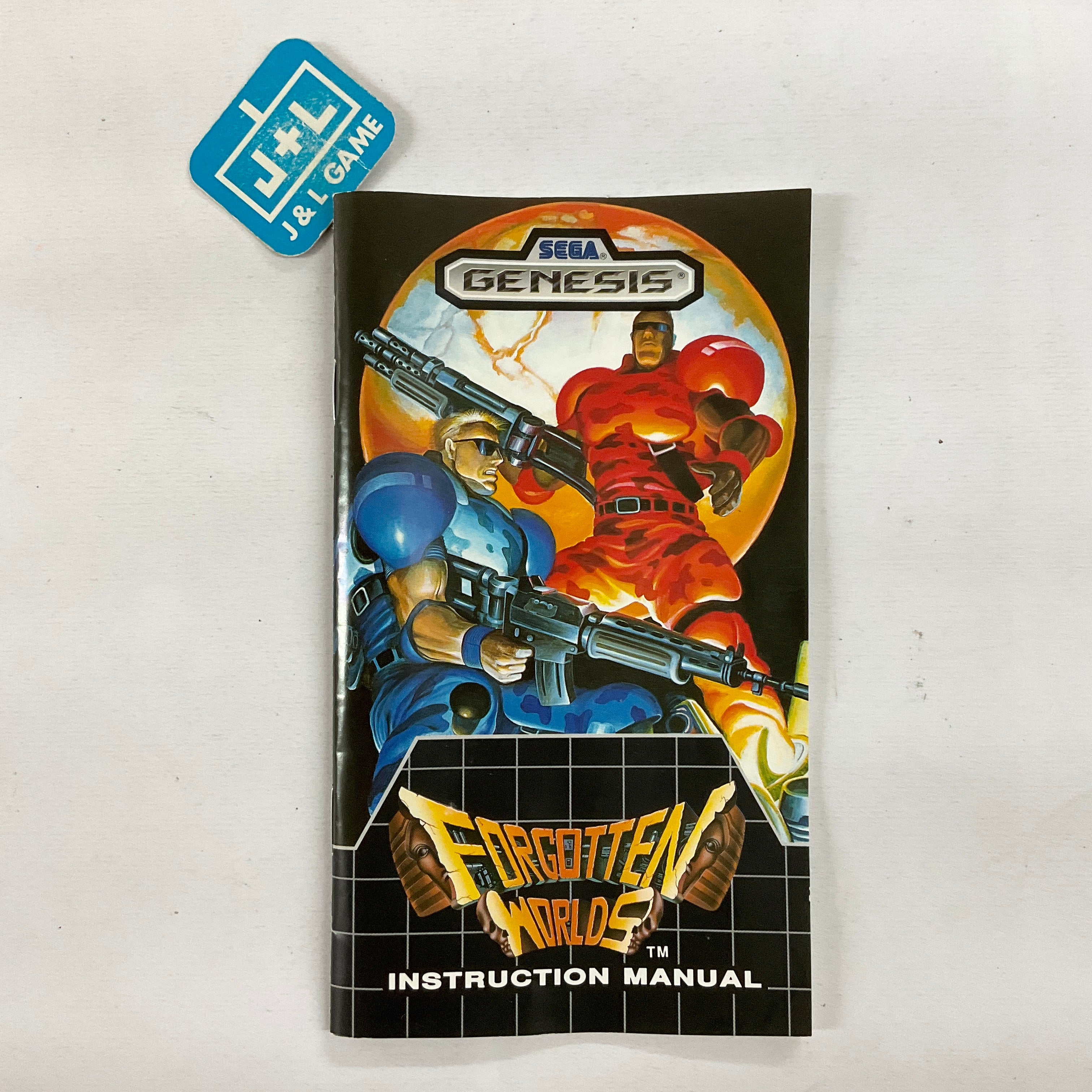 Forgotten Worlds - (SG) Sega Genesis [Pre-Owned] Video Games Sega   