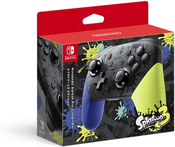 Nintendo Switch Pro Controller (Splatoon 3 Edition) - (NSW