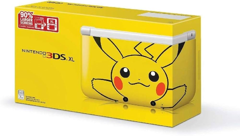 Nintendo 3DS XL Console (Yellow Pikachu Edition) - Nintendo 3DS [Pre-Owned] Consoles Nintendo