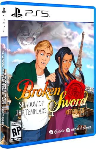 Broken Sword - Shadow of the Templars: Reforged - (PS5) Playstation 5 Video Games Red Art Games