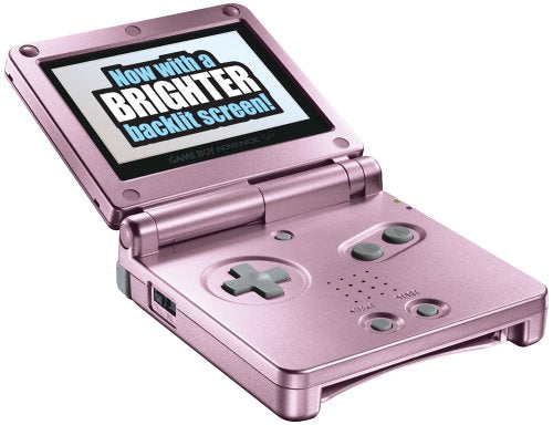 Nintendo Game Boy Advance SP Console AGS - 101 (Pearl Pink) - (GBA) Game Boy Advance SP [Pre-Owned] CONSOLE Nintendo