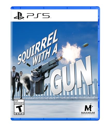 Squirrel with a Gun - (PS5) PlayStation 5 Video Games Maximum Entertainment   