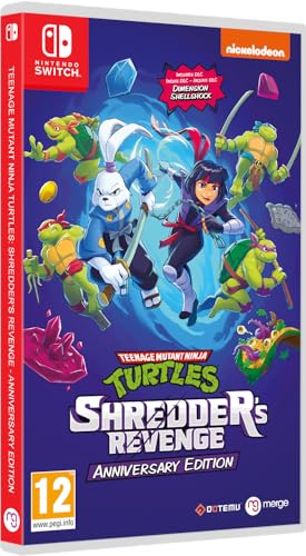 Teenage Mutant Ninja Turtles: Shredder's Revenge (Anniversary Edition) - (NSW) Nintendo Switch [Pre-Owned] (European Import) Video Games Merge Games