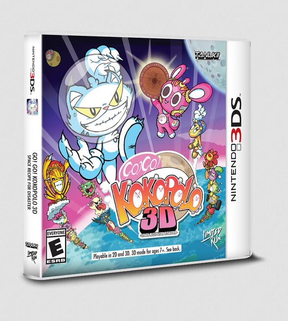 Go! Go! Kokopolo 3D: Space Recipe for Disaster (Limited Run#003) - Nintendo 3DS [Pre-Owned] Video Games Limited Run