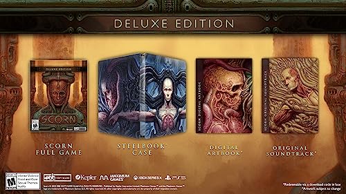 Scorn (Deluxe Edition) (SteelBook) - (PS5) PlayStation 5 [Pre-Owned] Video Games Maximum Entertainment