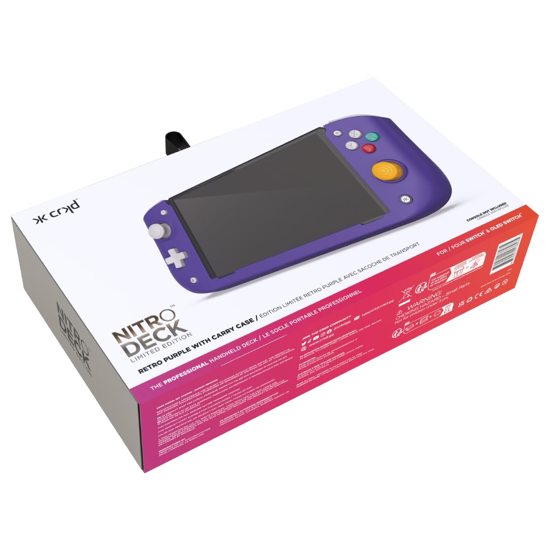 CRKD Nitro Deck Limited Edition with Carry Case - (NSW) Nintendo Switch [Pre-Owned]