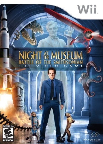 Night at the Museum: Battle of the Smithsonian - Nintendo Wii [Pre-Owned] Video Games Majesco   