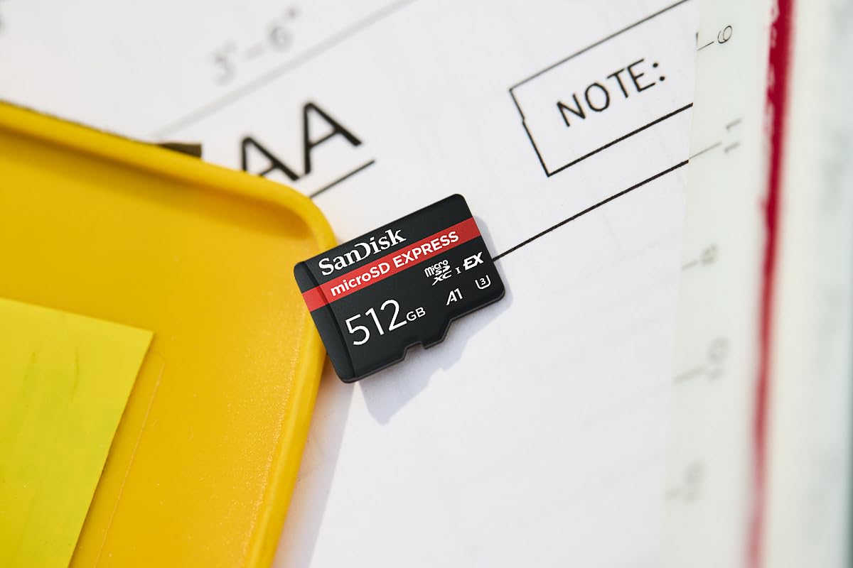 SanDisk 512GB microSD Express microSD Card - (NS2) Nintendo Switch 2 ACCESSORIES SanDisk
