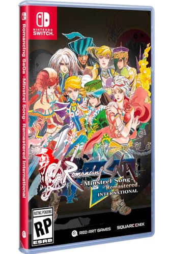 Romancing SaGa: Minstrel Song Remastered International - (NSW) Nintendo Switch Video Games Red Art Games