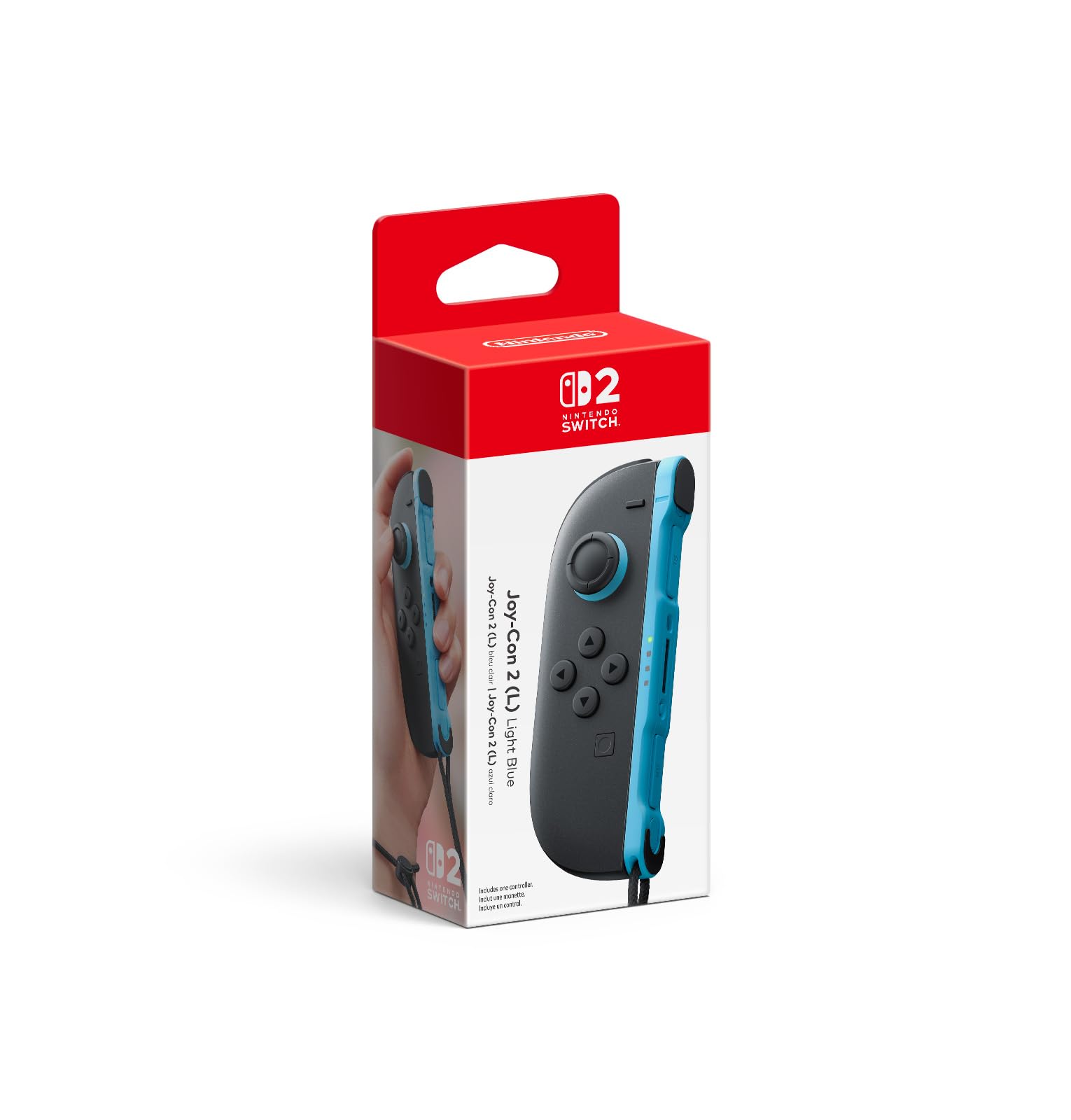 Nintendo Switch Joy-Con 2 (L) Light Blue - (NS2) Nintendo Switch 2 ACCESSORIES Nintendo
