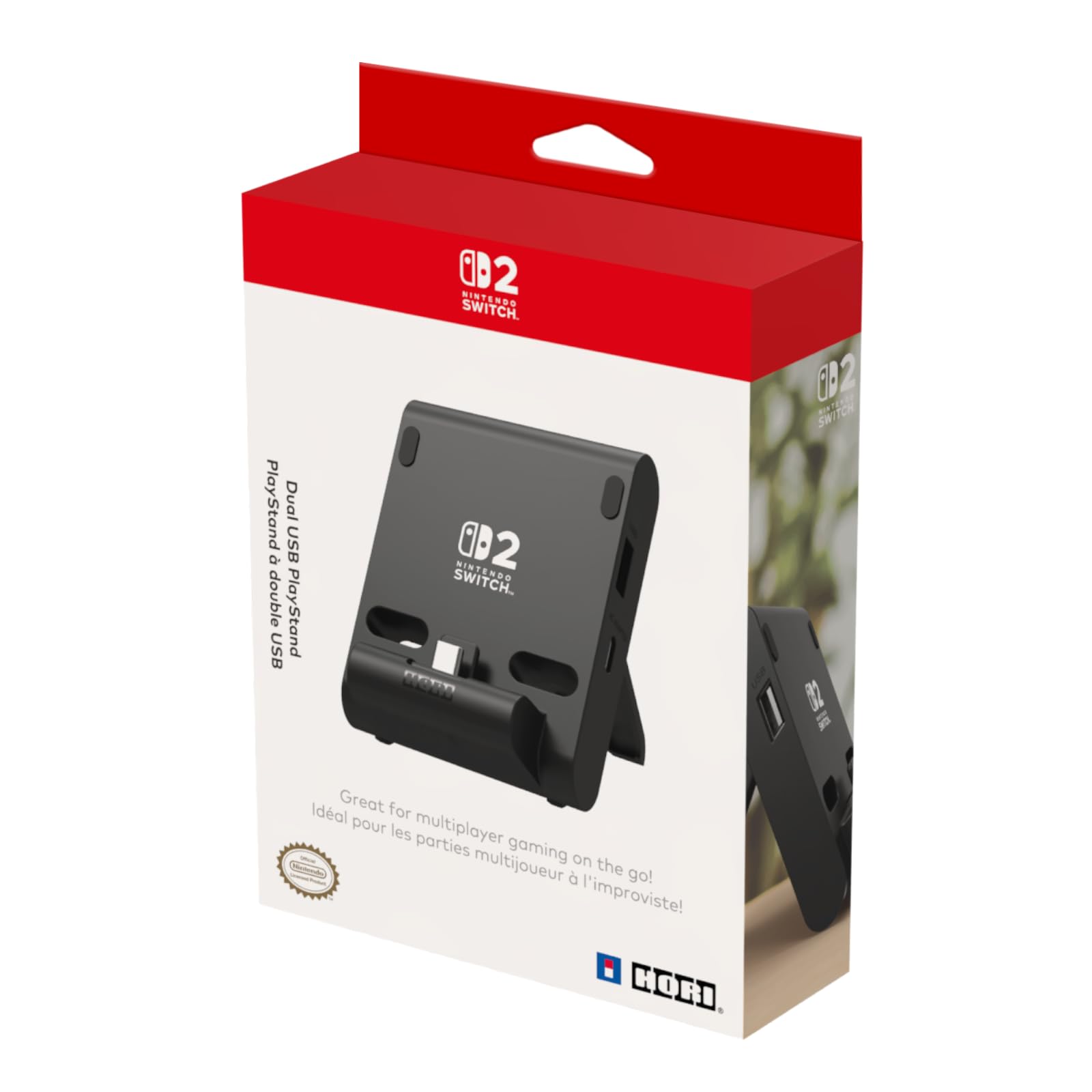 HORI Dual USB PlayStand - (NS2) Nintendo Switch 2 ACCESSORIES HORI