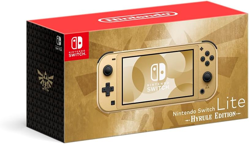 Nintendo Switch Lite Console (Hyrule Edition) - (NSW) Nintendo Switch (Japanese Import) Consoles Nintendo   