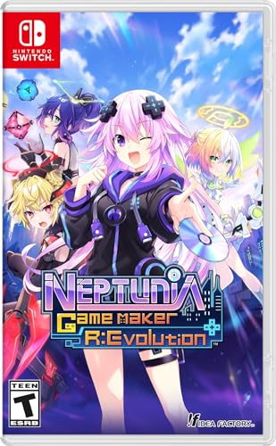 Neptunia Game Maker R:Evolution - (NSW) Nintendo Switch Video Games Idea Factory International   