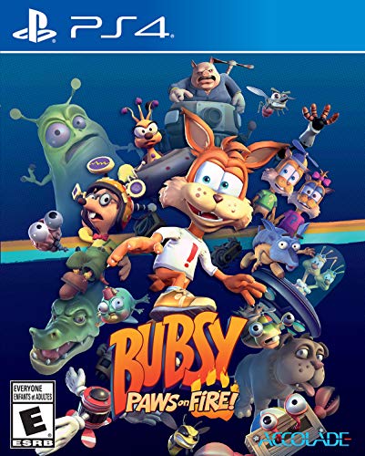 Bubsy Paws on Fire! - (PS4) PlayStation 4 [Pre-Owned] Video Games Accolade   