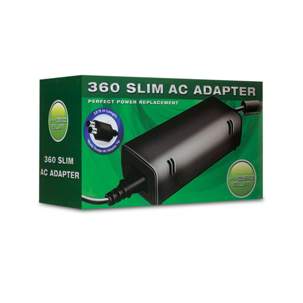 Xbox 360 Slim AC Adapter - Xbox 360 ACCESSORIES Hyperkin