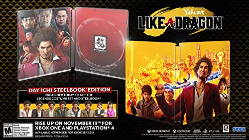 Yakuza: Like a Dragon - Day Ichi Edition - Xbox One Xbox Series X [UNBOXING] Video Games SEGA   