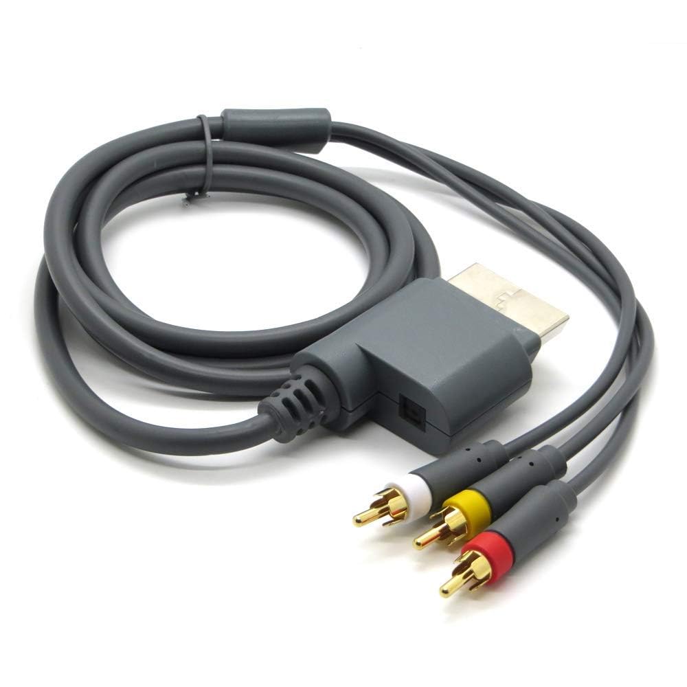 MICROSOFT Xbox 360 AV Audio Video Optical Cable Compatible - Xbox 360[Pre-Owned] ACCESSORIES MICROSOFT