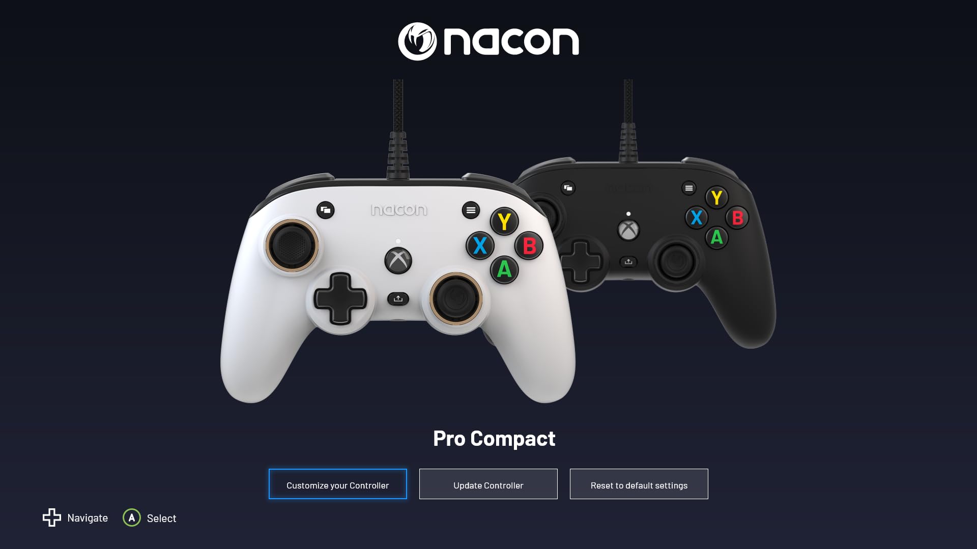 RIG Nacon Pro Compact Controller (Black) - (XSX) Xbox Series X [Pre-Owned] ACCESSORIES RIG