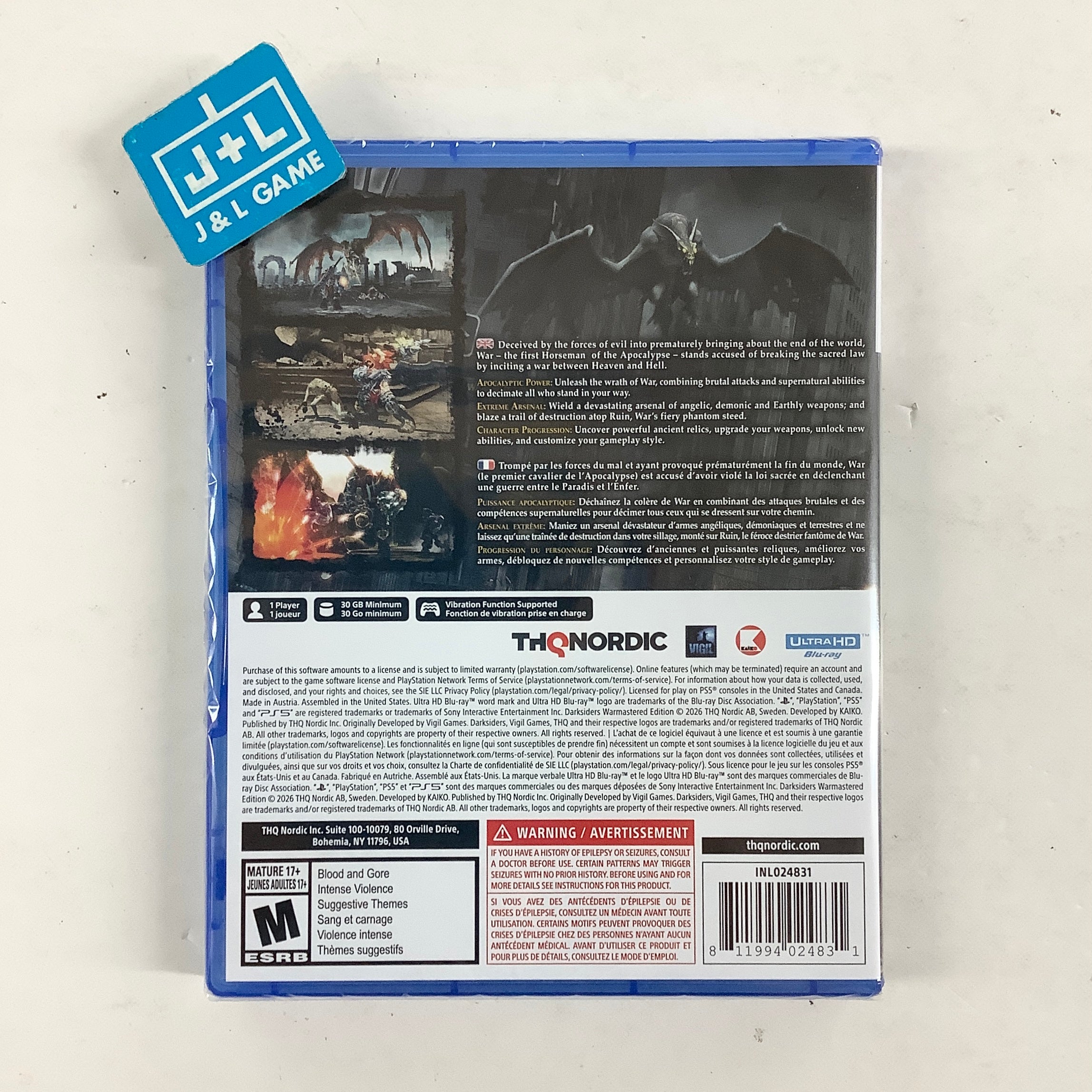 Darksiders Warmastered - (PS5) PlayStation 5