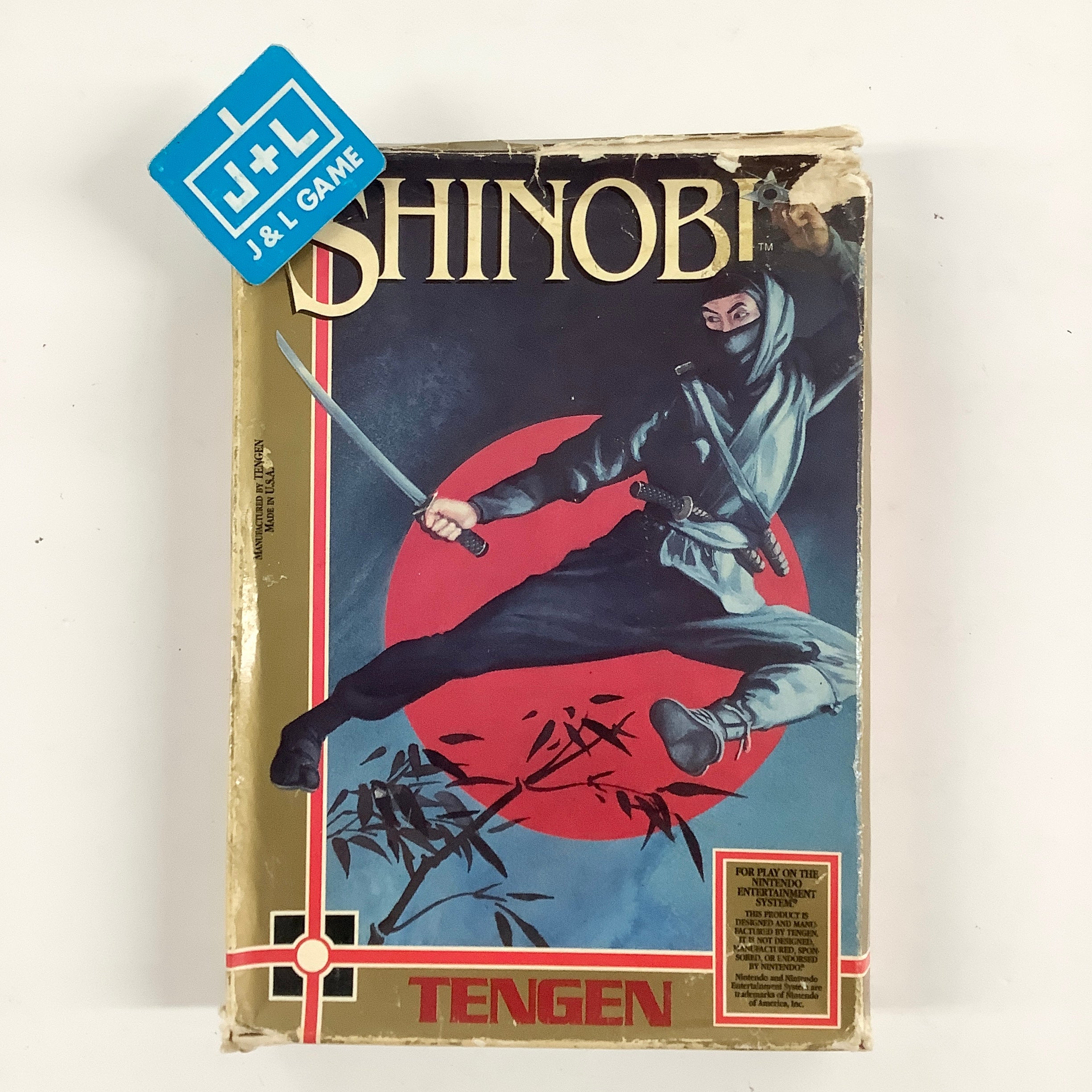 Shinobi (Tengen) - (NES) Nintendo Entertainment System [Pre-Owned]