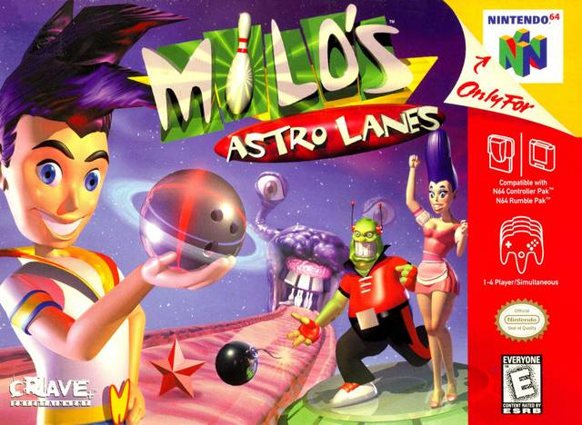 Milo's Astro Lanes - (N64) Nintendo 64 [Pre-Owned] Video Games Crave