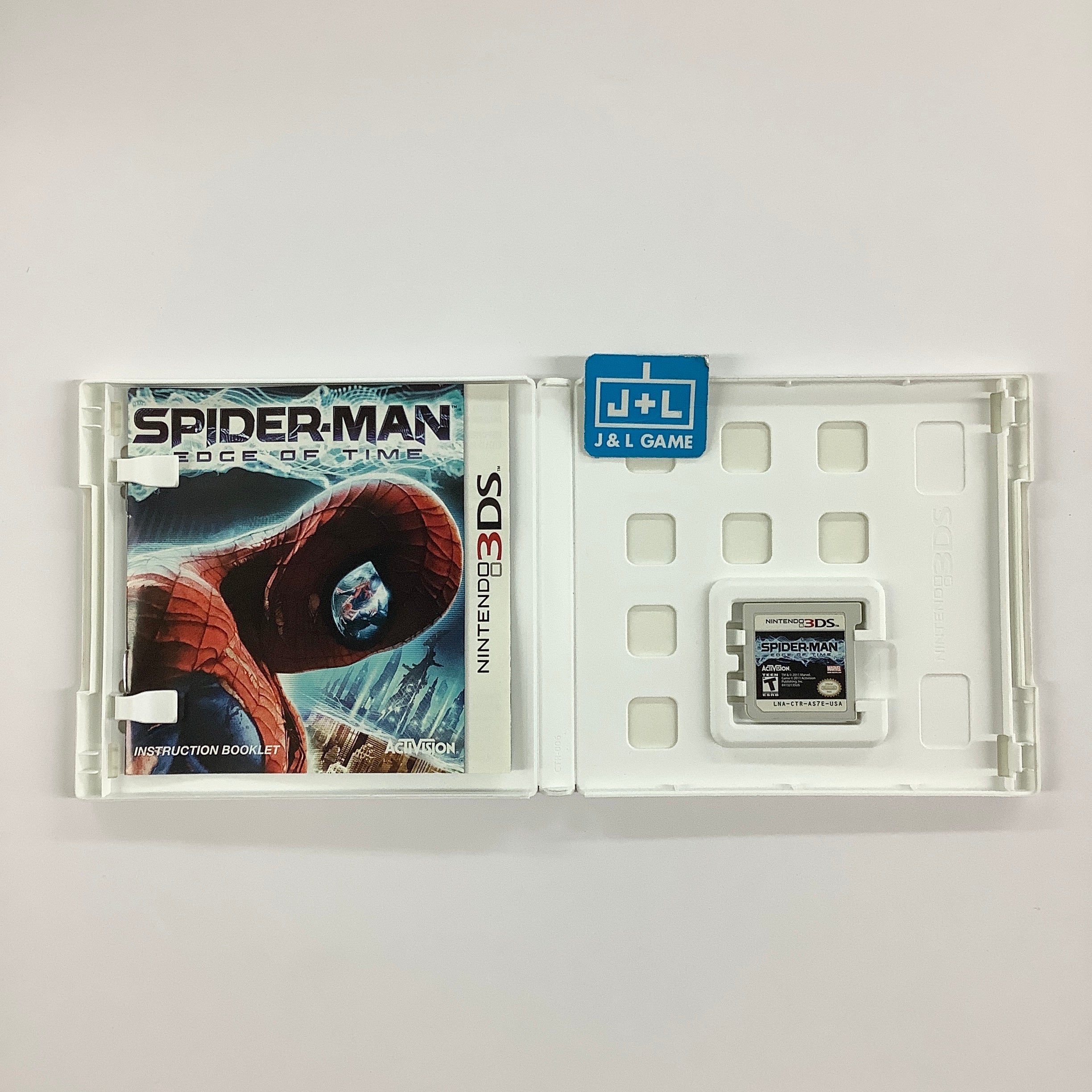 Spider-man: The Edge of Time - Nintendo 3DS [Pre-Owned] Video Games ACTIVISION
