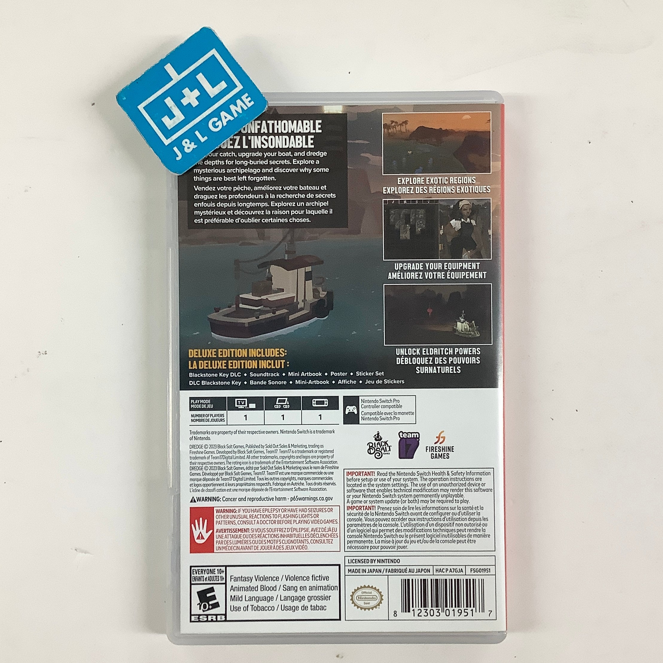 DREDGE: Deluxe Edition - (NSW) Nintendo Switch [Pre-Owned] Video Games Fireshine Games