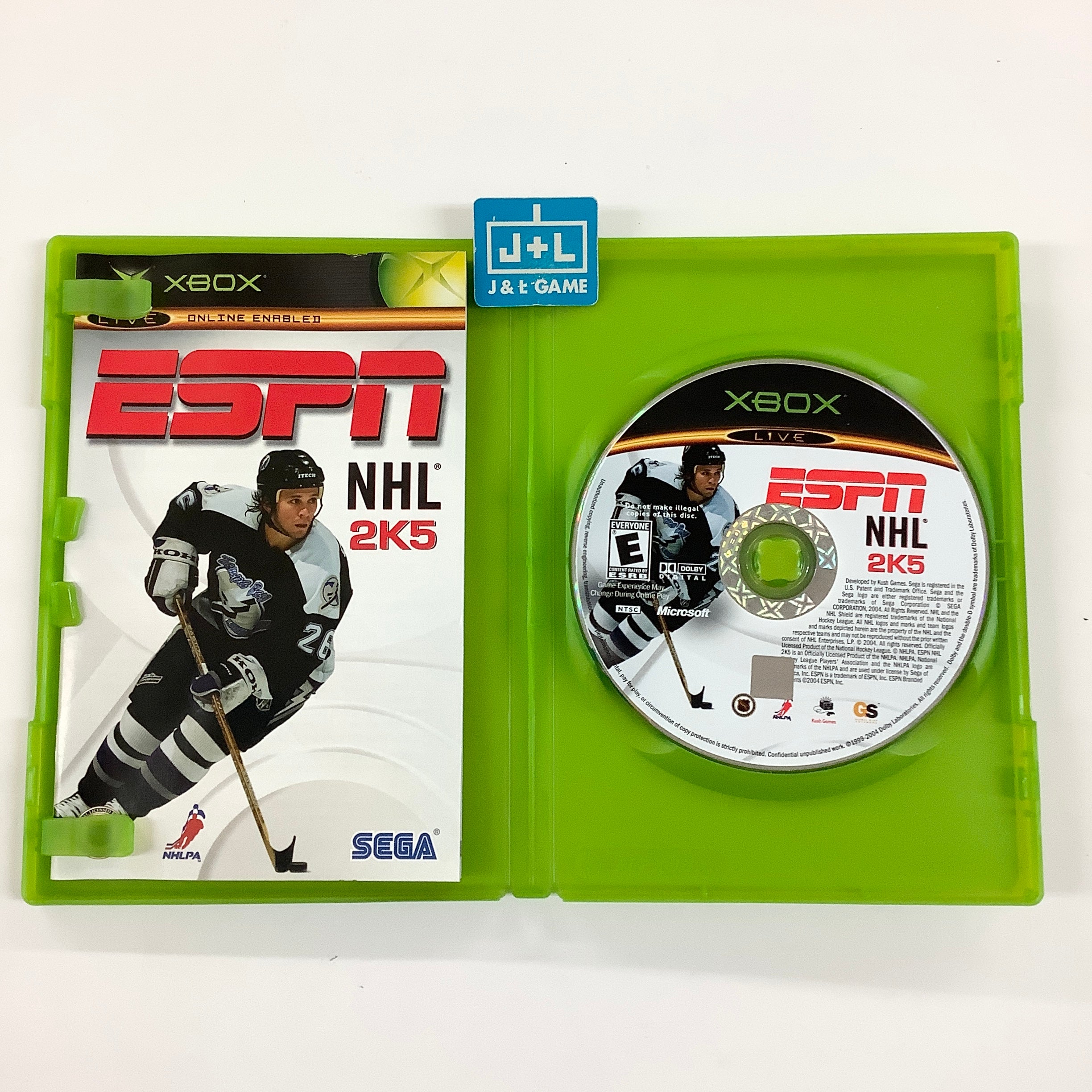 ESPN NHL 2K5 - (XB) Xbox [Pre-Owned] Video Games Sega