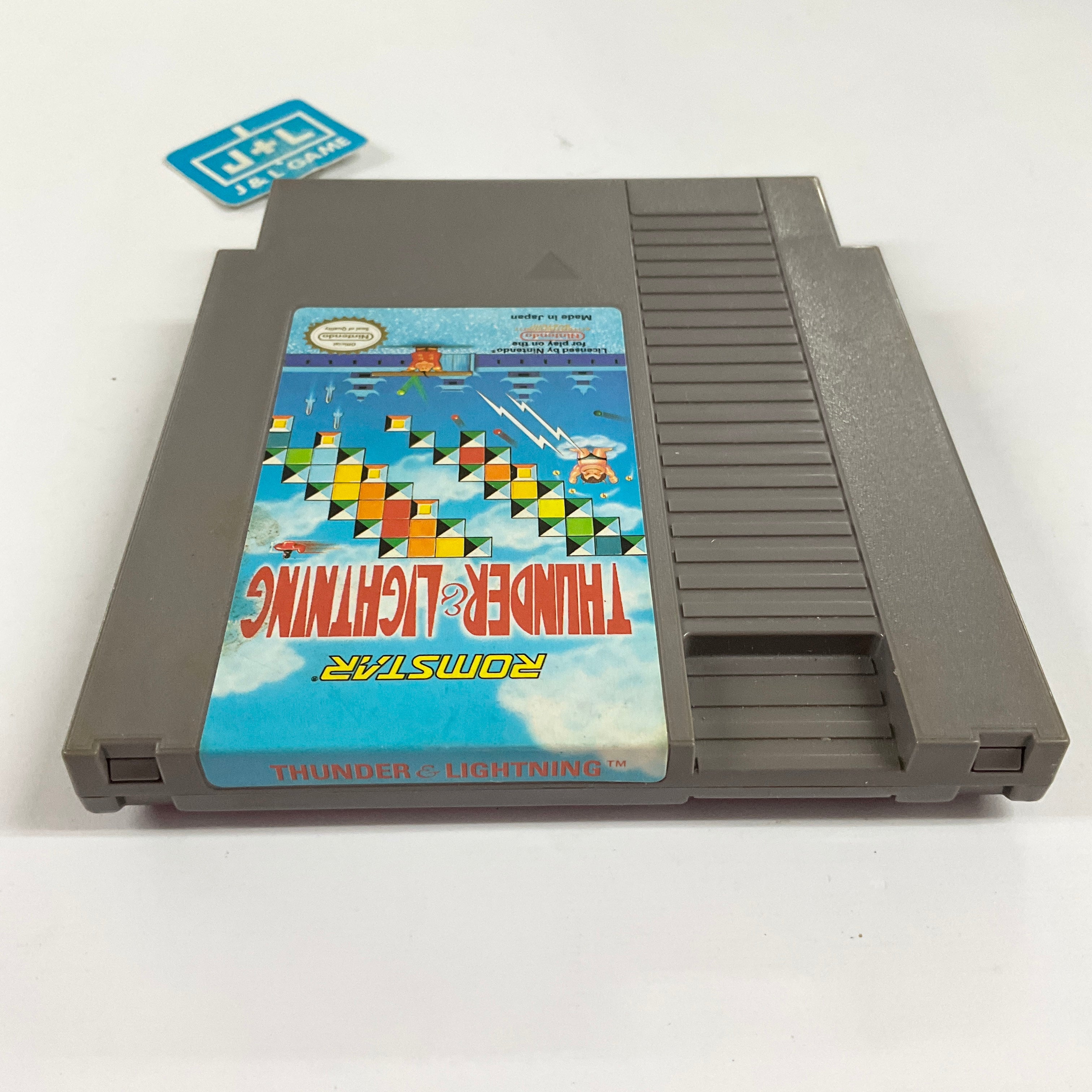 Thunder & Lightning - (NES) Nintendo Entertainment System [Pre-Owned] Video Games Romstar   