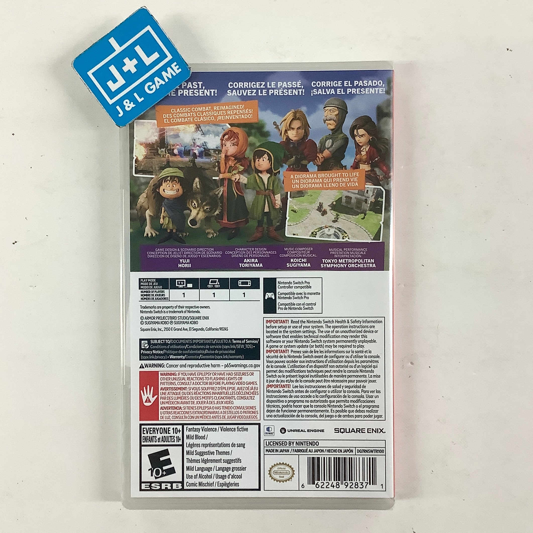 Dragon Quest VII Reimagined - (NSW) Nintendo Switch Video Games Square Enix