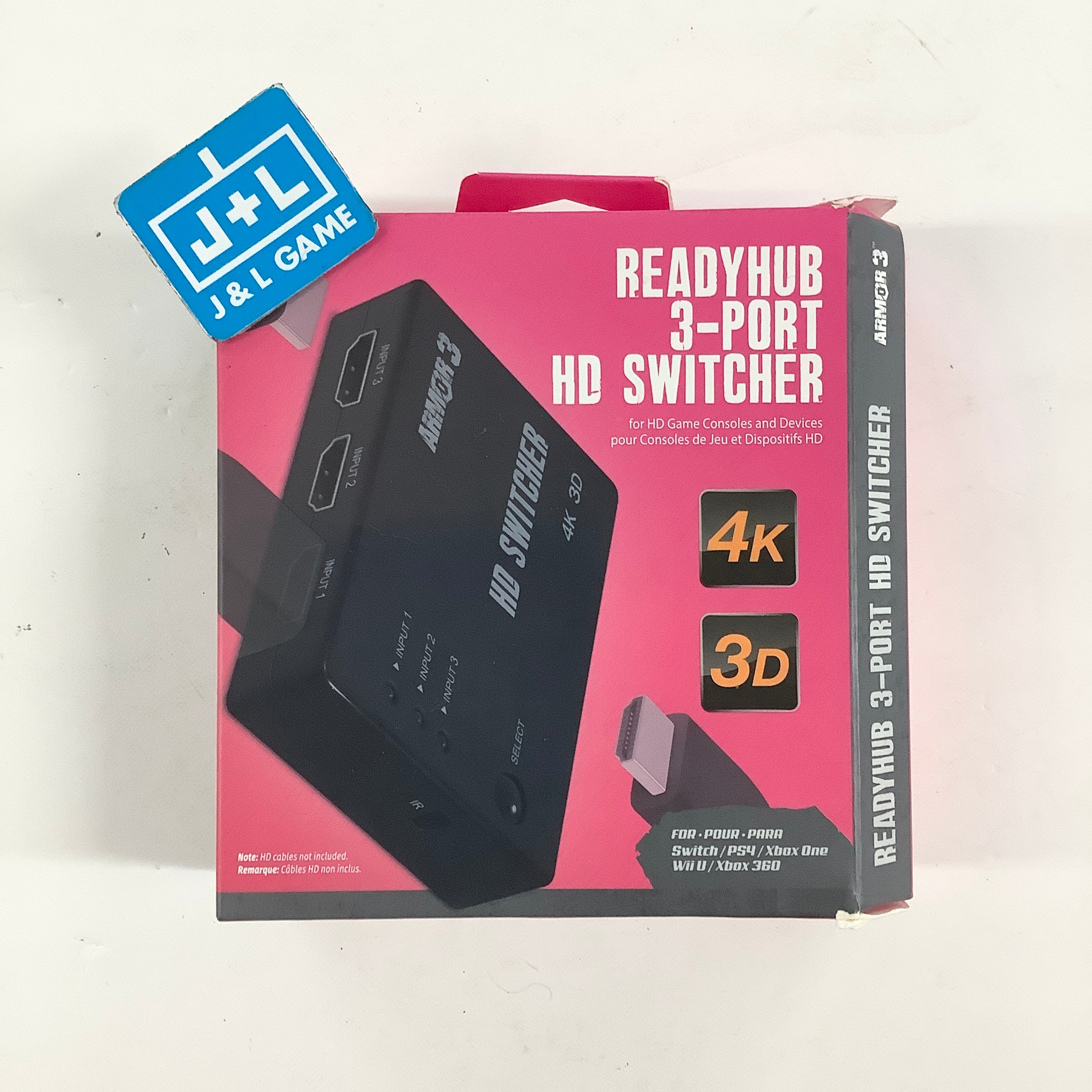 Hyperkin Armor 3 ReadyHub 3-Port HD Switcher