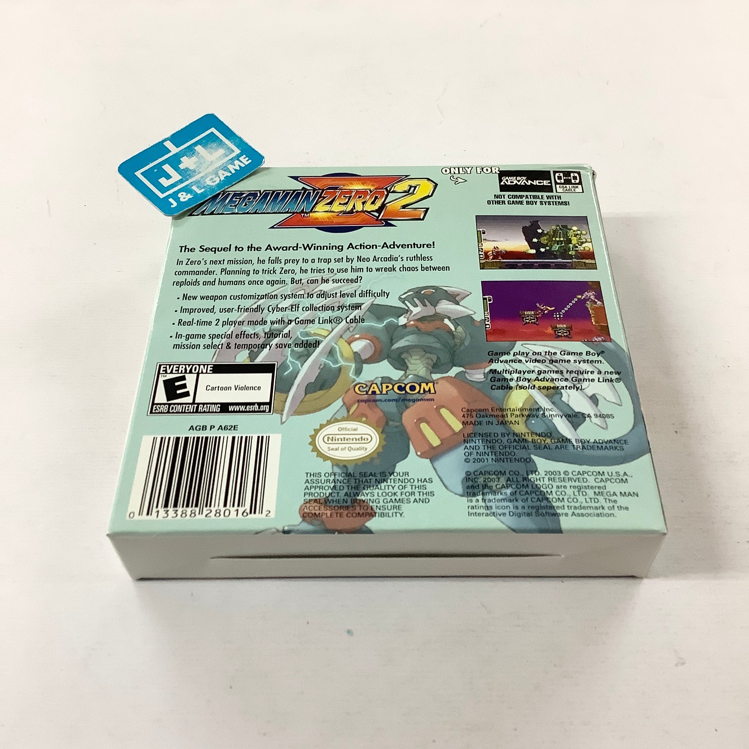 Mega Man Zero 2 - (GBA) Game Boy Advance [Pre-Owned] Video Games Capcom   