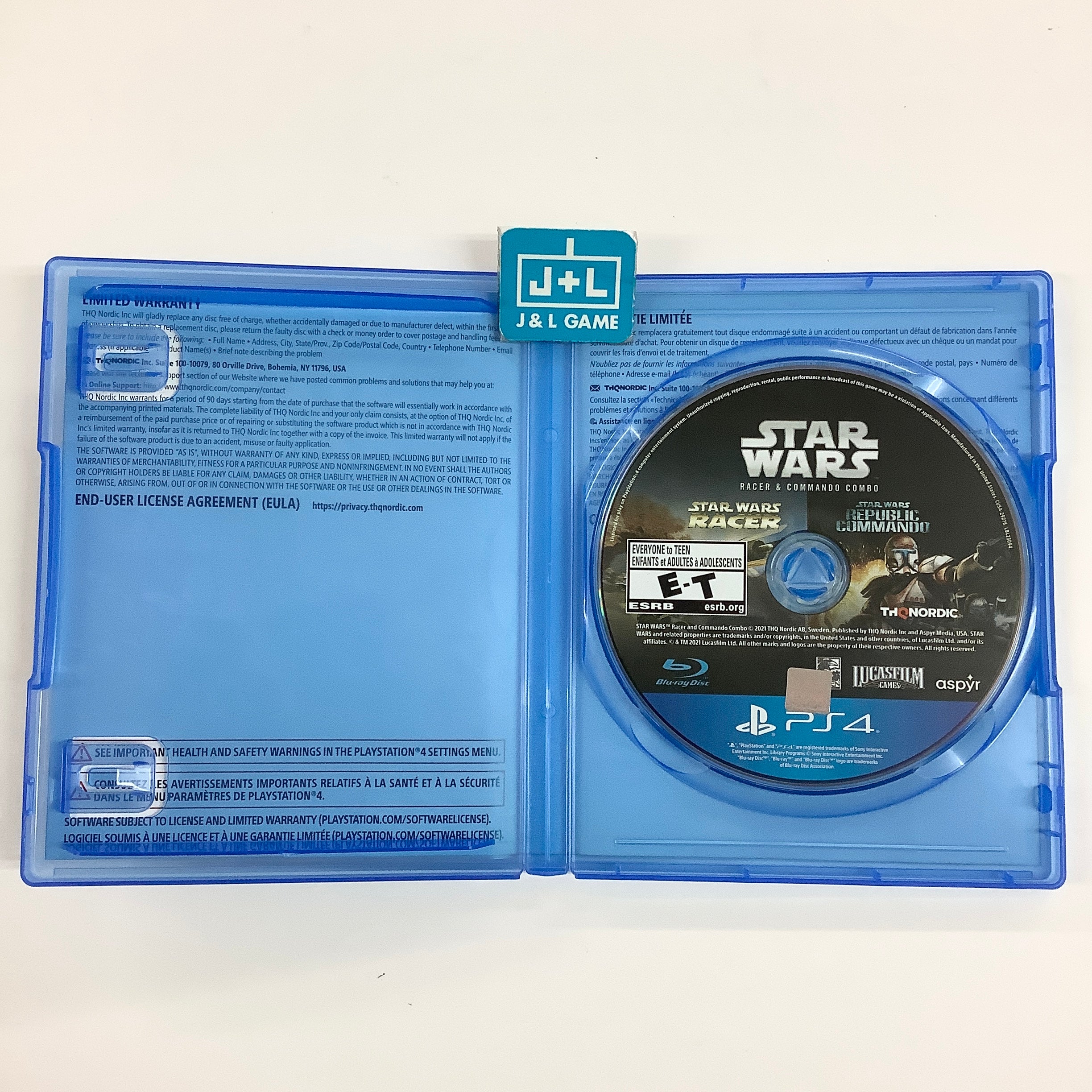 Star Wars Racer and Commando Combo - (PS4) PlayStation 4 [Pre-Owned] Video Games THQ Nordic