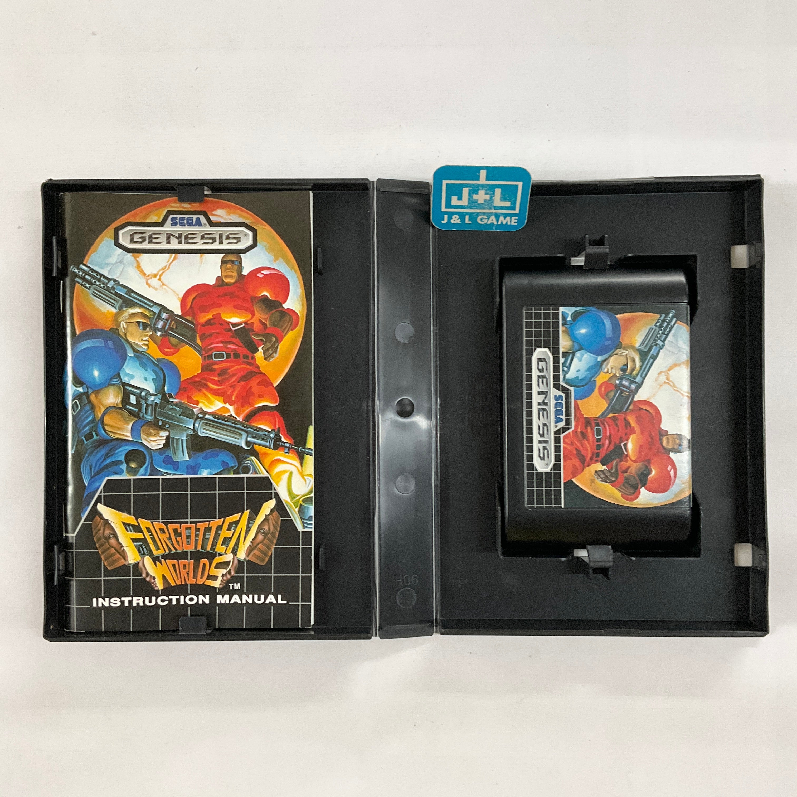 Forgotten Worlds - (SG) Sega Genesis [Pre-Owned] Video Games Sega   