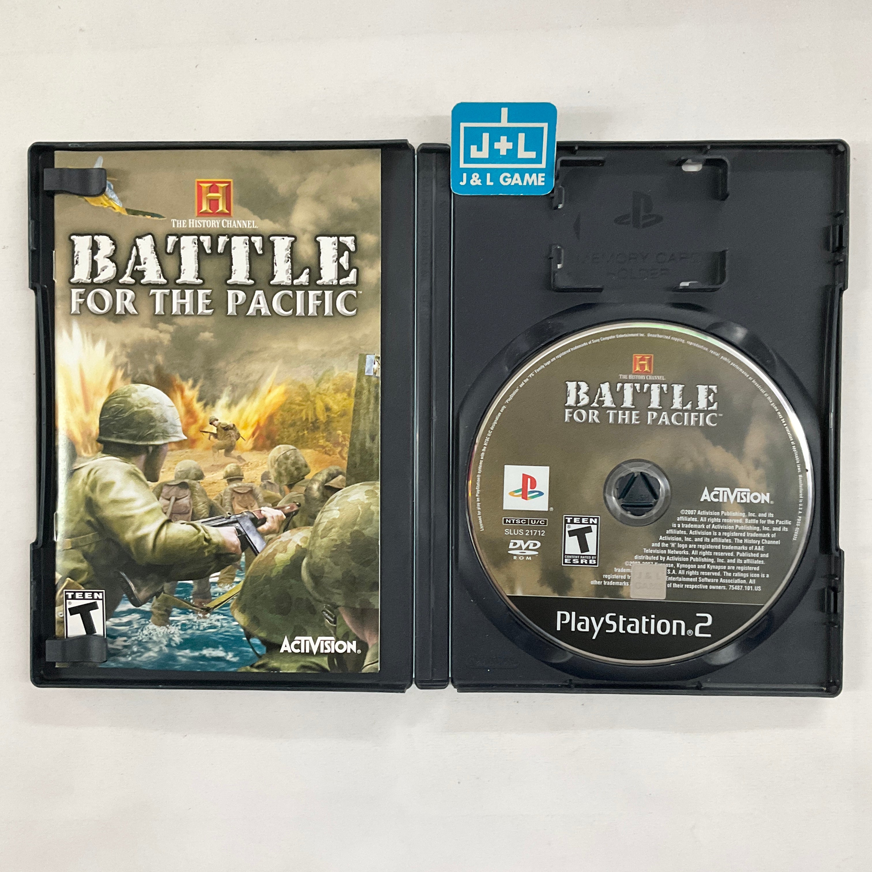 The History Channel: Battle for the Pacific - (PS2) PlayStation 2 [Pre-Owned] Video Games Activision   