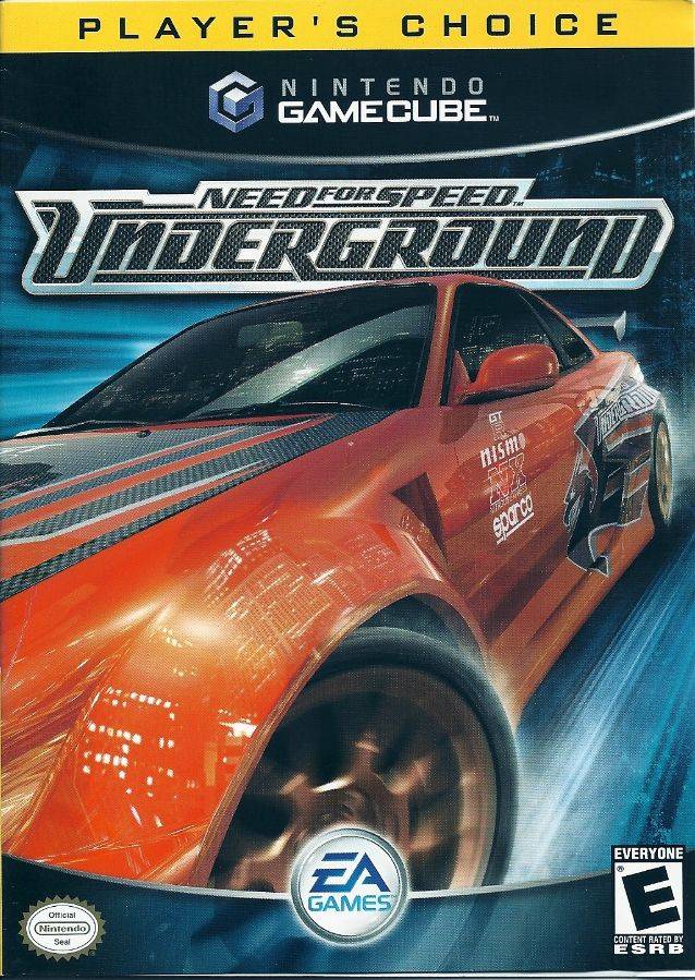 Need for Speed Underground (Player's Choice) - (GC) GameCube [Pre-Owned] Video Games Electronic Arts   