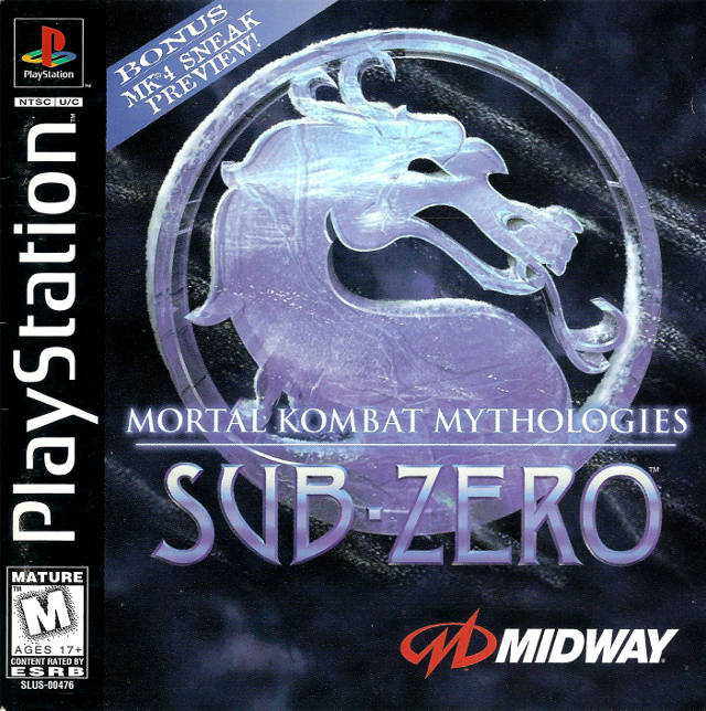 Mortal Kombat Mythologies: Sub-Zero - (PS1) PlayStation 1 [Pre-Owned] Video Games Midway   