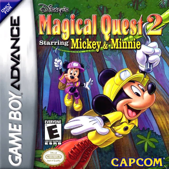 Disney's Magical Quest 2 Starring Mickey and Minnie - (GBA) Game Boy Advance [Pre-Owned] Video Games Capcom   